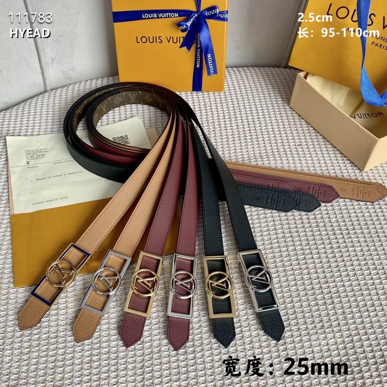 LV Belt 25mmX95-110cm 8L10